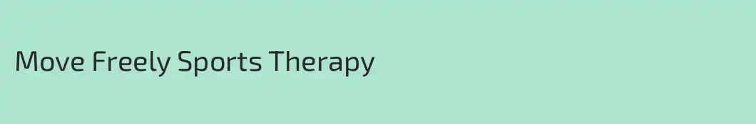 Move Freely Sports Therapy